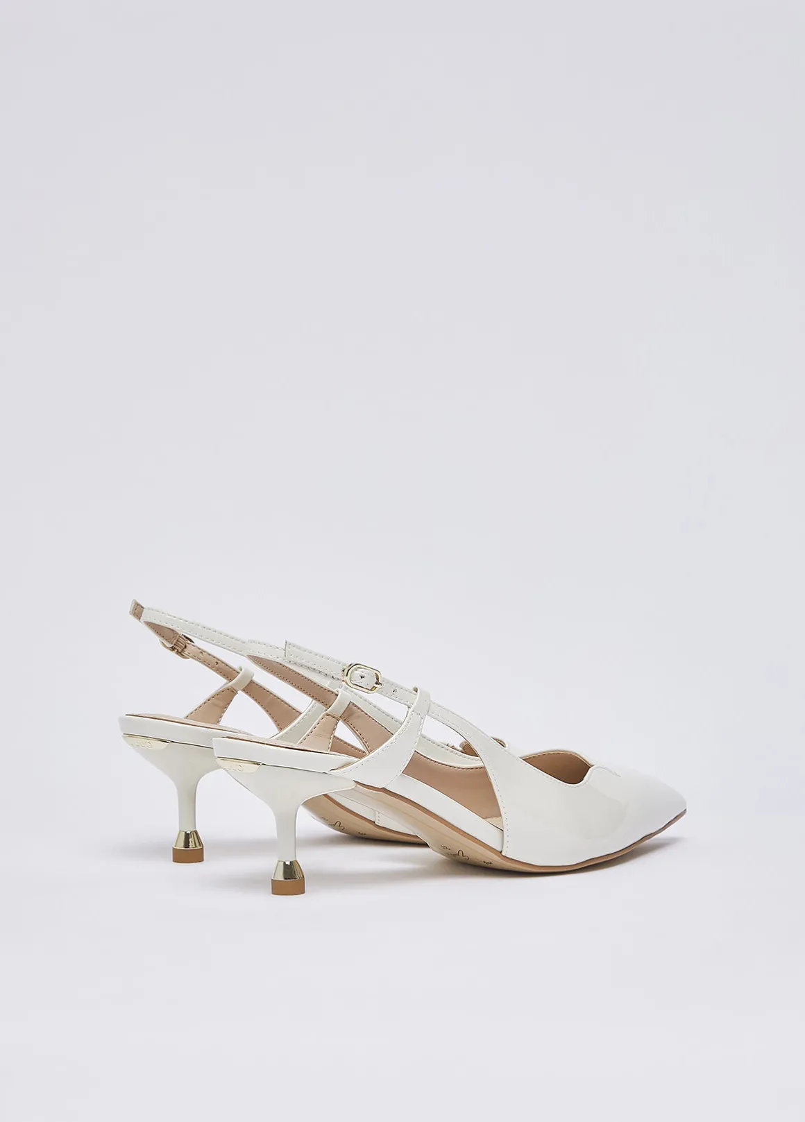 Slingback in nappa
