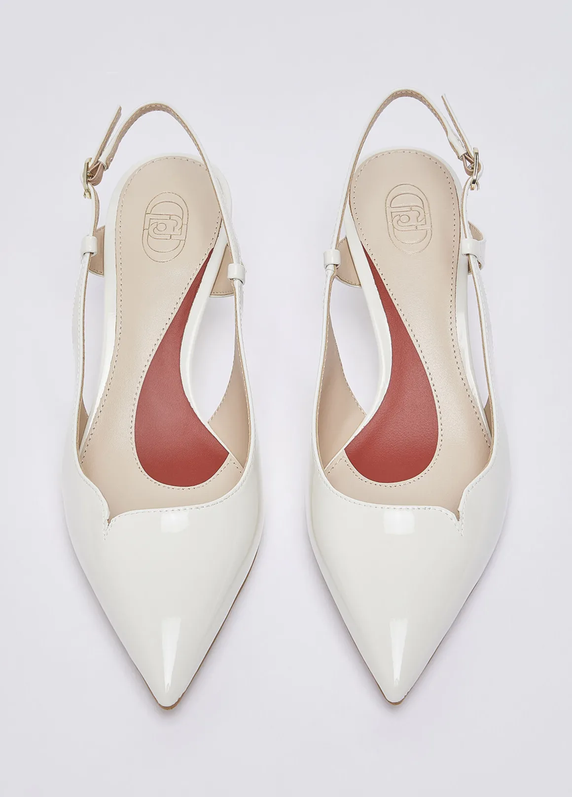 Slingback in nappa
