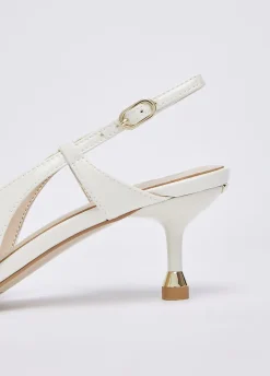Slingback in nappa