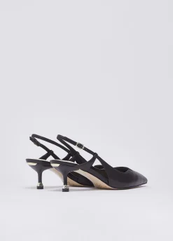 Slingback in nappa