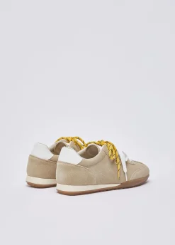 Sneakers casual in suede
