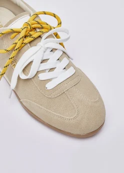 Sneakers casual in suede