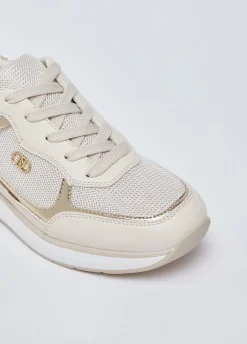 Sneakers con dettaglio animalier