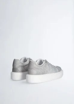 Sneakers con glitter dégradé