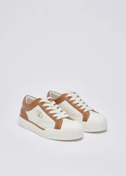 Sneakers con logo monogram
