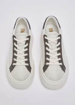 Sneakers in canvas co maxi logo