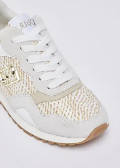Sneakers in rafia