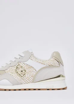 Sneakers in rafia