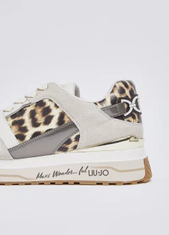 Sneakers platform animalier