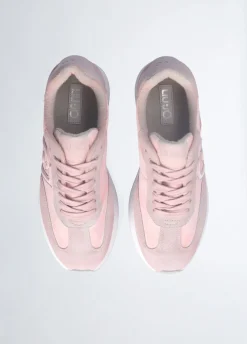 Sneakers platform délavé