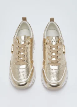 Sneakers platform laminata