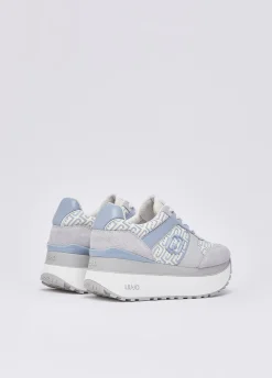 Sneakers super platform in monogram