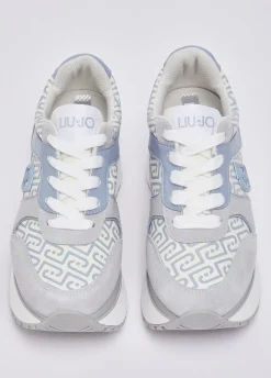 Sneakers super platform in monogram
