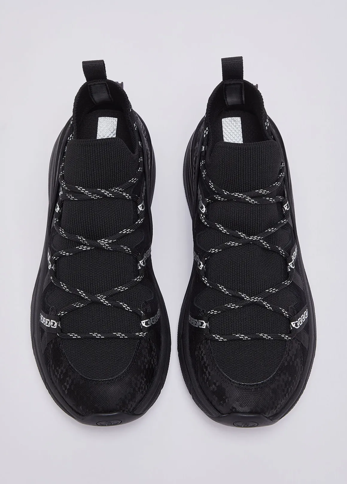 Sock-sneakers con stampa pitone