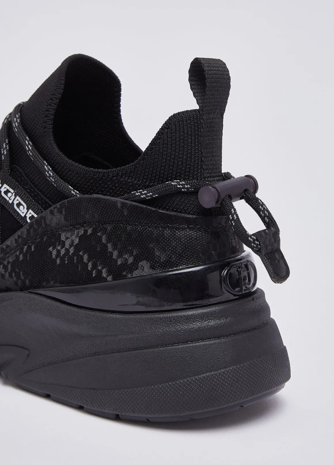 Sock-sneakers con stampa pitone