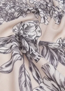 Stola con fiori
