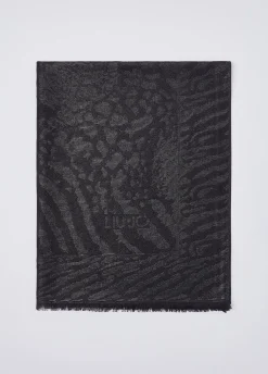 Stola jacquard