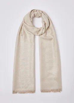 Stola jacquard