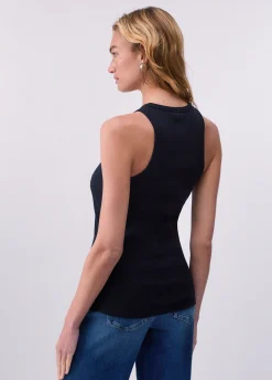 Top con mini logo