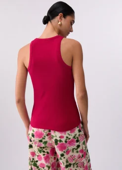 Top con mini logo
