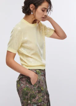 Top con paillettes