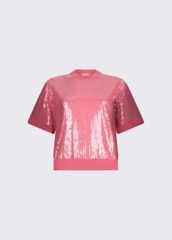 Top con paillettes