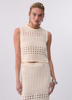Top in crochet