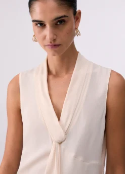 Top in georgette