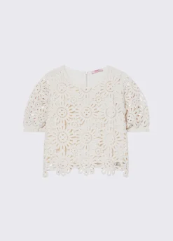 Top in macramè