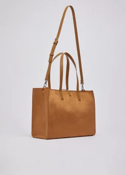 Tote bag grande con borchie