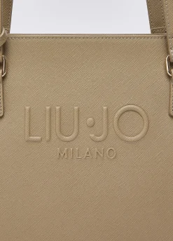Tote bag grande con charm