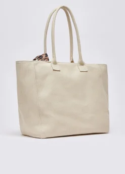 Tote bag grande con foulard