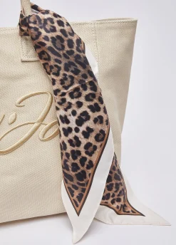 Tote bag grande con foulard