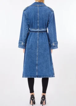 Trench in denim