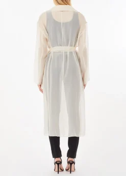 Trench in organza