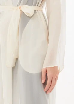 Trench in organza