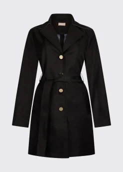 Trench lungo con cintura