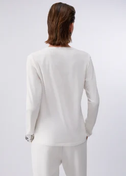 T-shirt a maniche lunghe