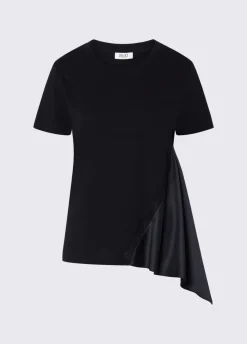 T-shirt bimateriale