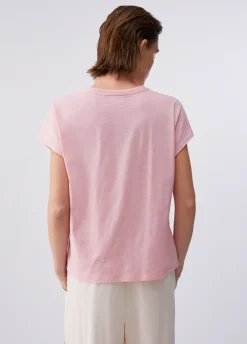 T-shirt con dettagli gioiello