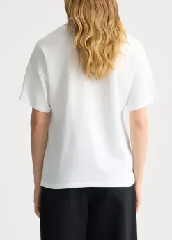 T-shirt con foulard