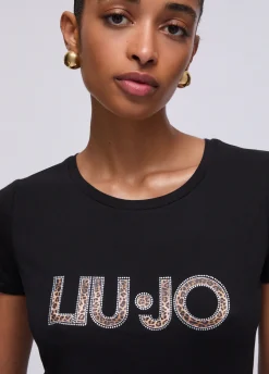 T-shirt con logo