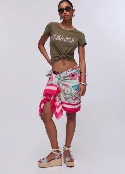 T-shirt con logo