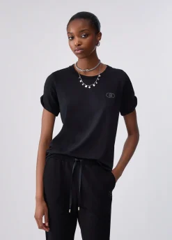 T-shirt con logo