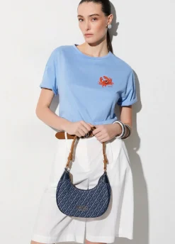 T-shirt con patch
