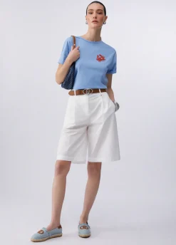 T-shirt con patch