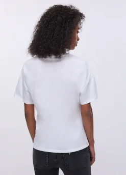 T-shirt con patch