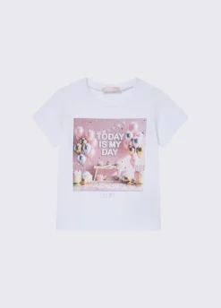 T-shirt con stampa