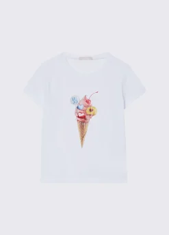 T-shirt con stampa