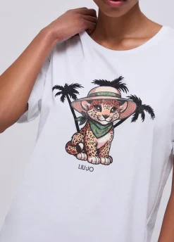 T-shirt con stampa